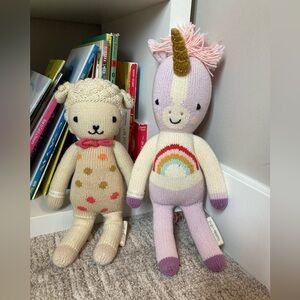 2 Cuddle + Kind Dolls